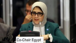 الدكتورة هالة زايد وزيرة الصحة