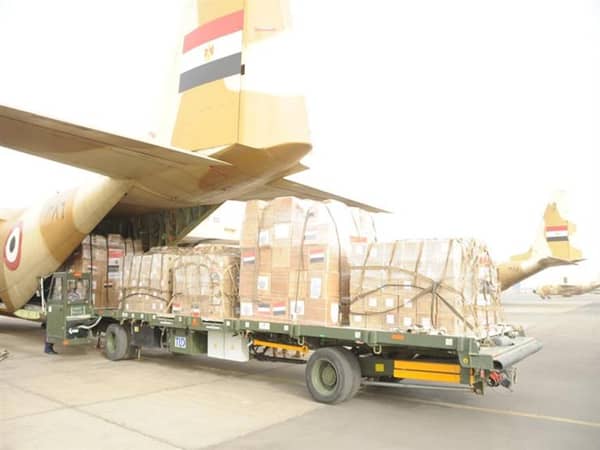 بتوجيهات رئاسية.. مصر ترسل 31 طن مساعدات طبية إلى تونس