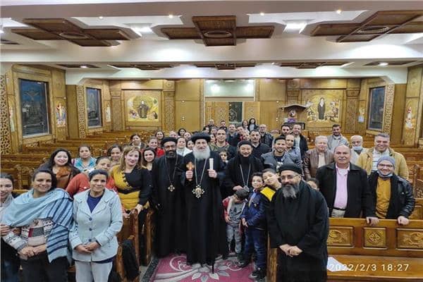ختام "الترم" الأول في معهد الأنبا أنطونيوس بشرق المنيا