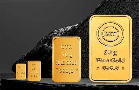 أسعار سبائك الذهب btc