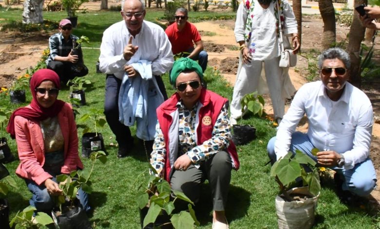 جانب من مباردة النسيج الأخضر