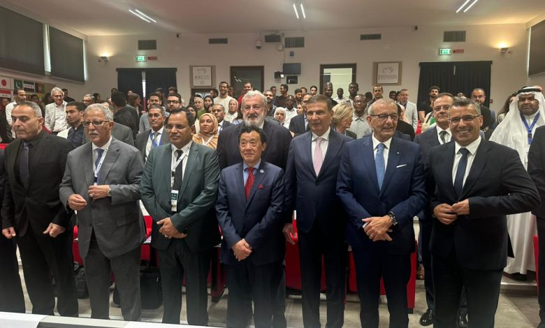 جانب من مشاركة الوزير فى المؤتمر