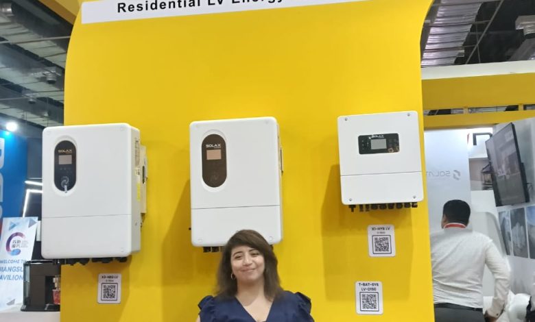 المهندسة نجلا زاخر المديرة التنفيذية لشركة سولا تيك،