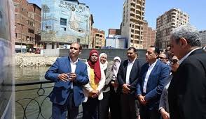 أعمال تطوير كورنيش ترعة القاصد