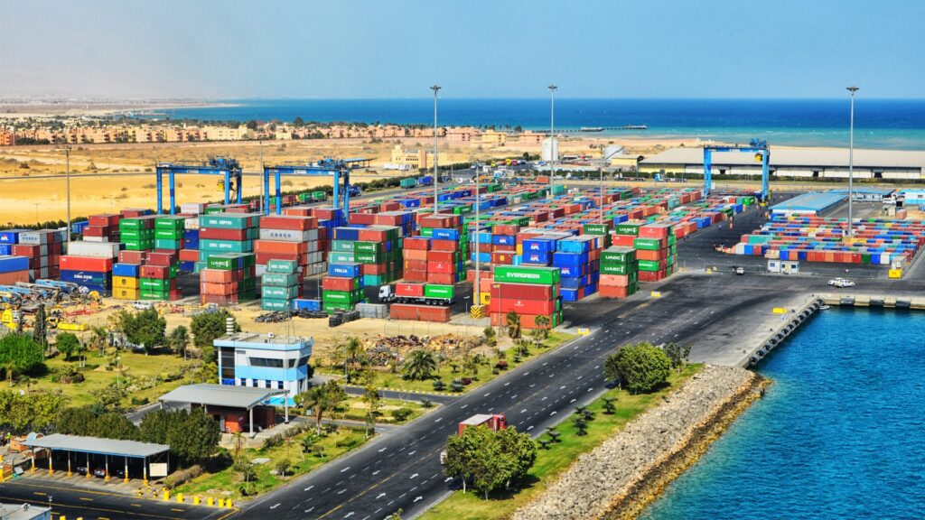 مشروع تطوير ميناء السخنة