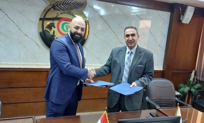 خلال توقيع البروتوكول