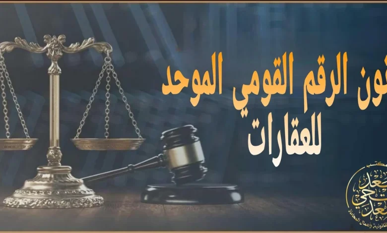 الرقم العقاري الموحد