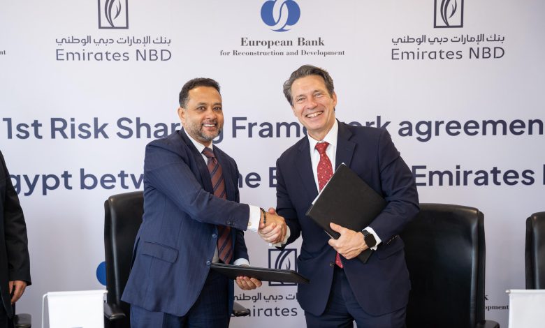 تعاون بين الإمارات دبي الوطني والأوربي لإعادة الإعمار
