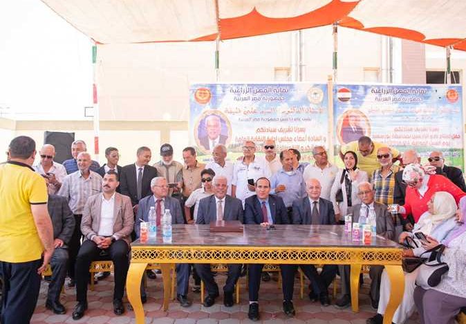 خلال افتتاح نادى الزراعيين ببورسعيد