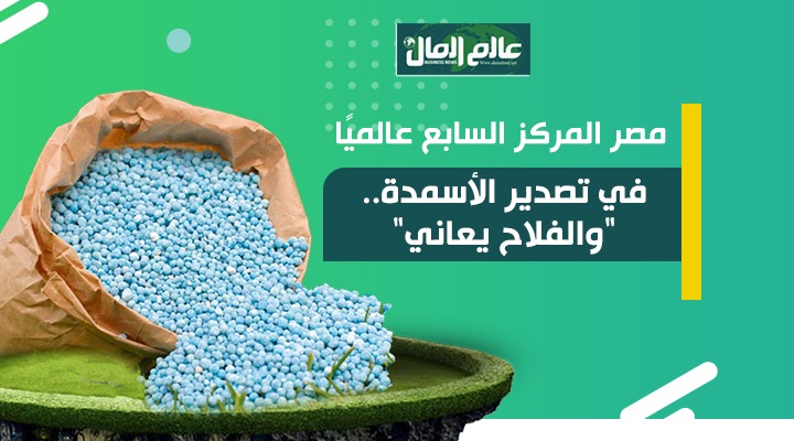مصر المركز السابع عالميا فى تصدير الأسمدة