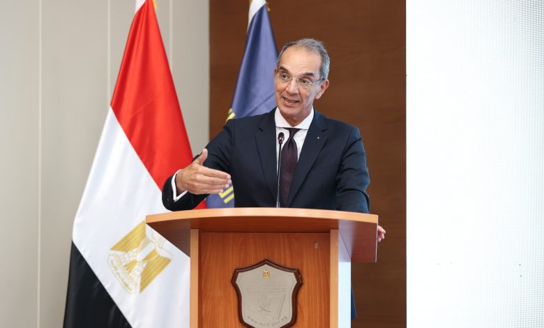 وزير الاتصالات أثناء الفعالية