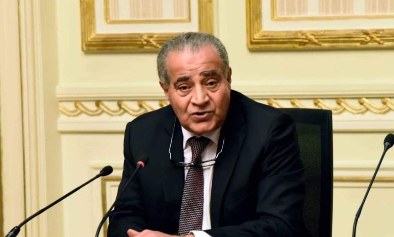 وفاة وزير التموين على المصيلحى