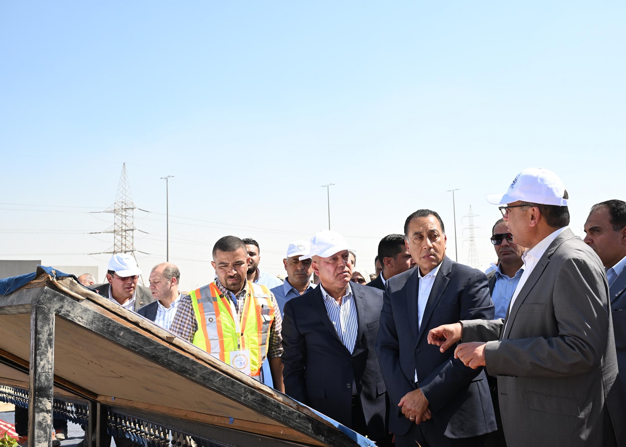 مدبولي أثناء جولته التفقدية