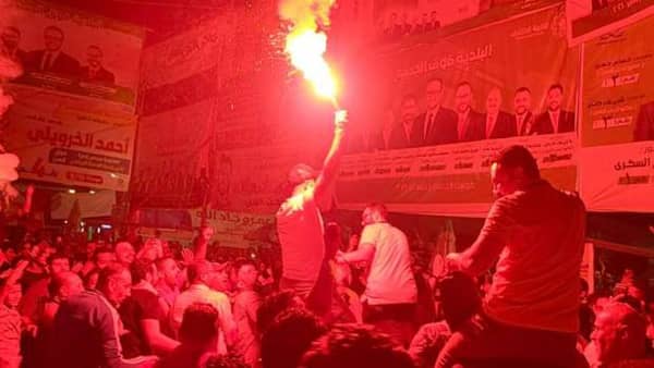 احتفالات بالصور"الشامي" وقائمه "ائتلاف" بمقاعد نادي بلدية المحلة