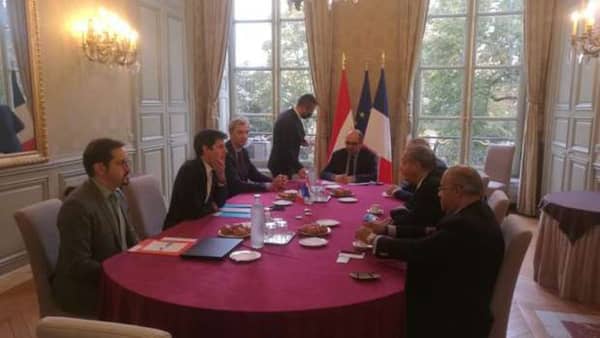لقاء وزير التموين بوزير الزراعة الفرنسي