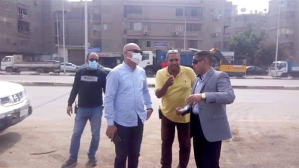 نائب محافظ القاهرة يتفقد الأعمال الجارية بمحور المستشار عدلي منصور