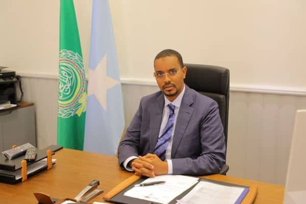 السفير الصومالي بالقاهرة يثمن دور مصر الرائد في مجال السلم والأمن الدوليين