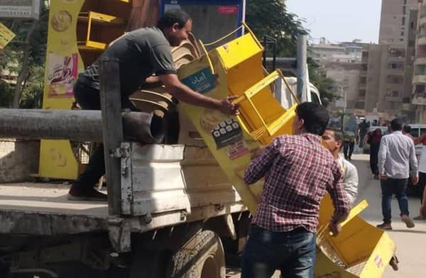 حملة مسائية للتأكد من الالتزام بمواعيد إغلاق المحال والورش في حي وسط القاهرة