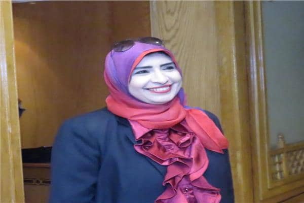 منال حافظ مديرة إدارة الأمن الإداري بقطاع كليات البنات بجامعة الأزهر بالقاهرة