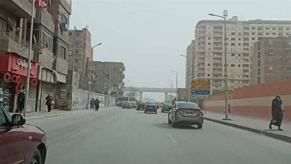 عاصفة ترابية تضرب القاهرة والجيزة (صور)