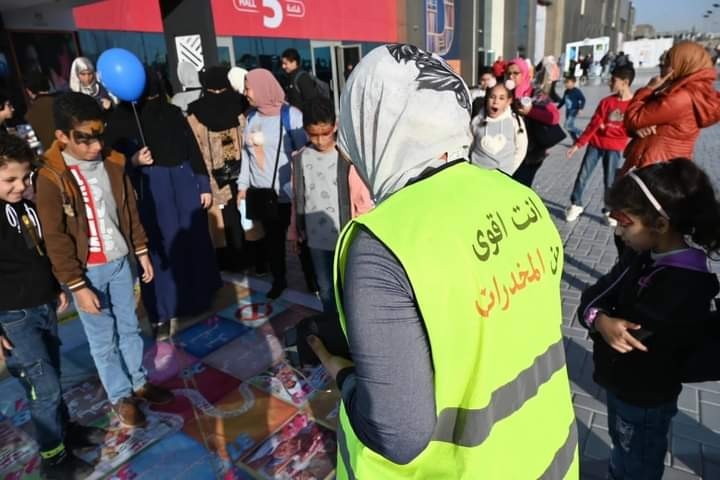 تفاعل كبير من الزوار مع أنشطة "التضامن"بمعرض الكتاب