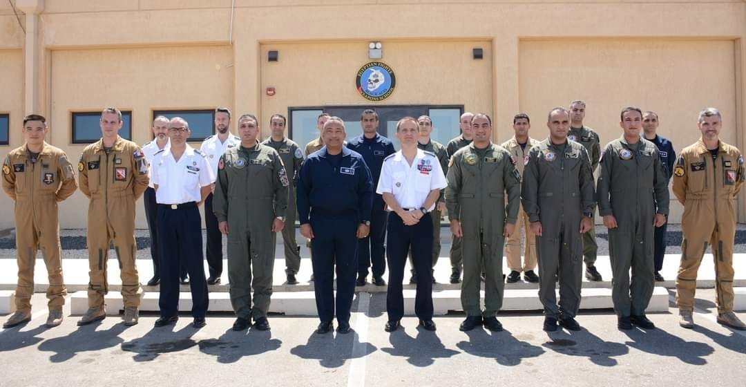 القوات الجوية المصرية والفرنسية تنفذان دورة القيادة التكتيكية