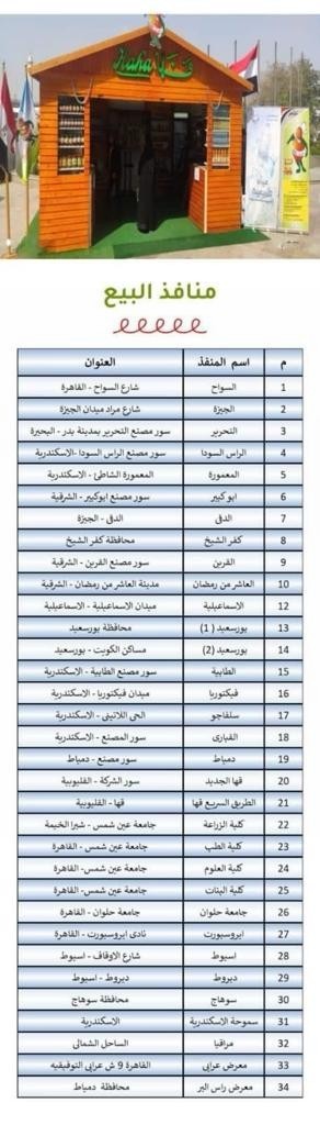 اماكن بيع منتجات قها