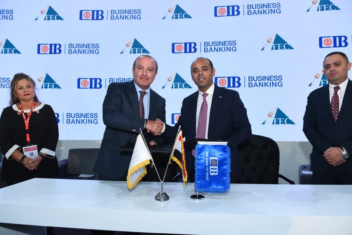 التجاري الدولي CIB وFEC يوقّعان مذكرة تعاون لدعم خطة مصر في رفع الصادرات إلى 100 مليار دولار أمريكي