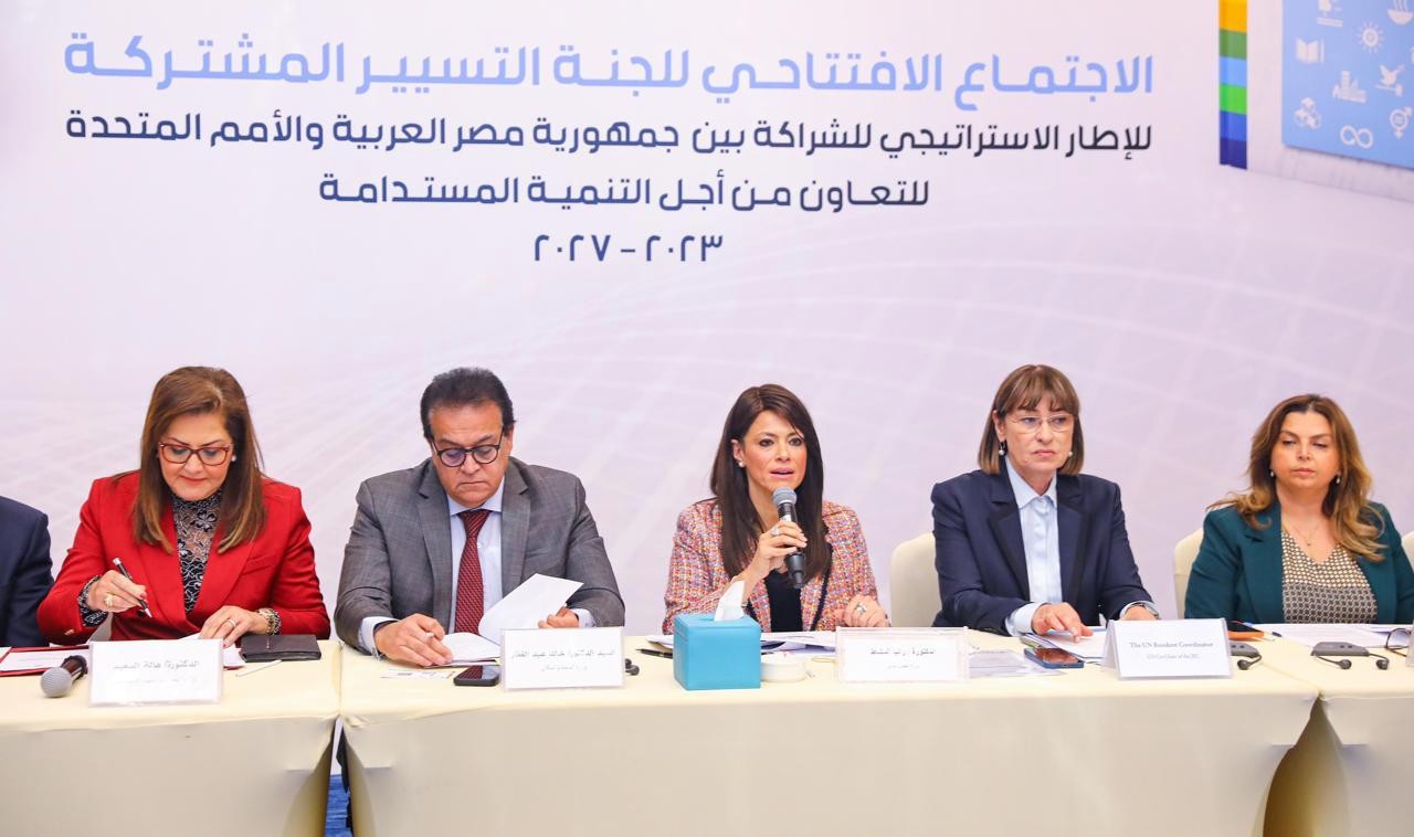 لجنة التسيير الخاصة بالإطار الاستراتيجي للشراكة بين مصر والأمم المتحدة