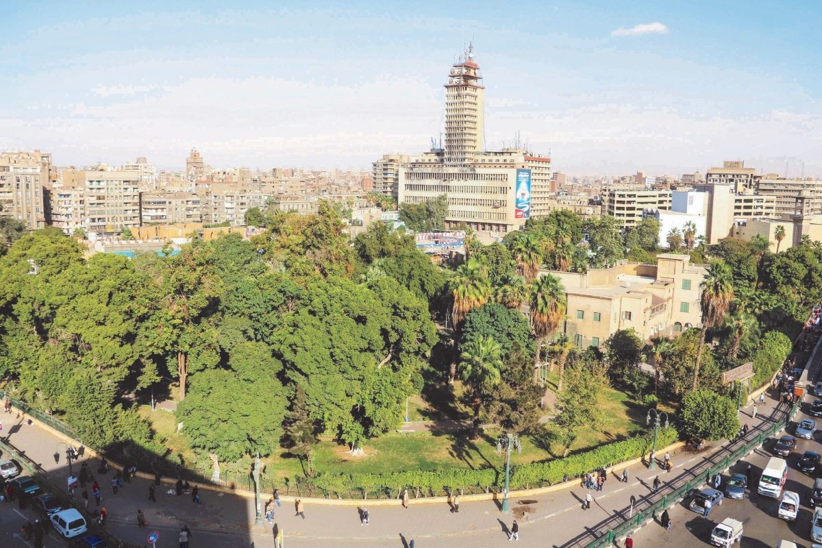 حديقة الأزبكية