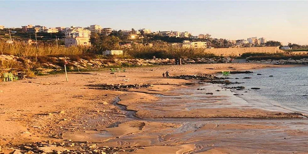 إنحسار مياة الشواطىء