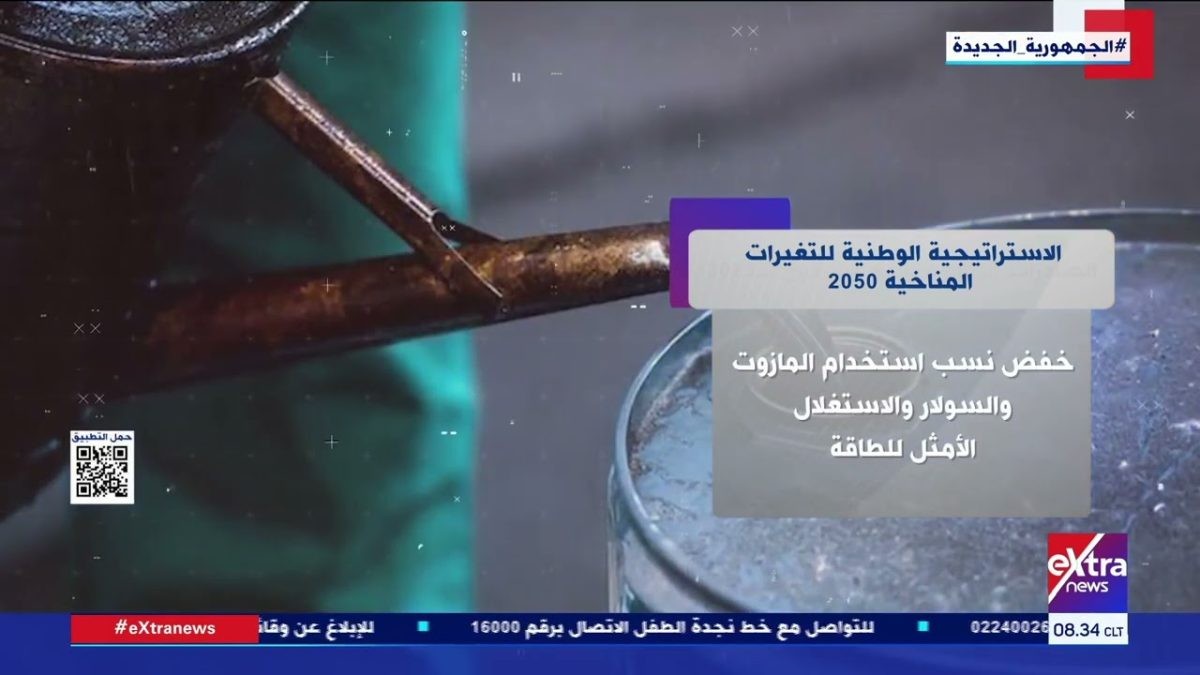 الإستراتيجية الوطنية لتغير المناخ 2050