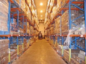 مشروع إنشاء مخازن للمنتجات الغذائية