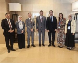 وزيرا الزراعة والتموين يبحثان تعزيز التعاون مع الجانب الأردني