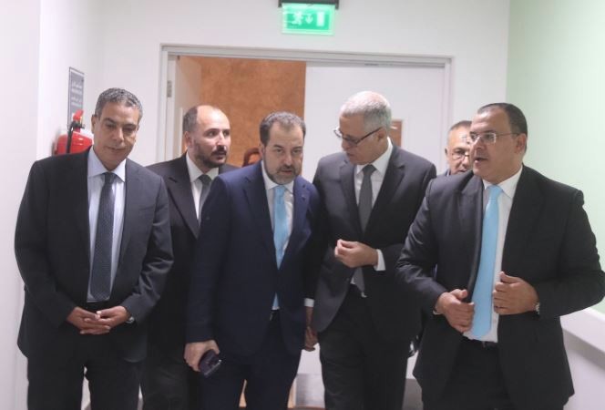 خلال الزيارة