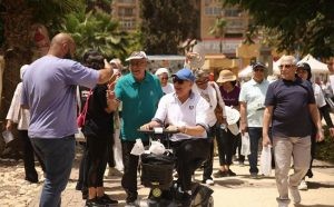 كبار السن فى الاحتفالية