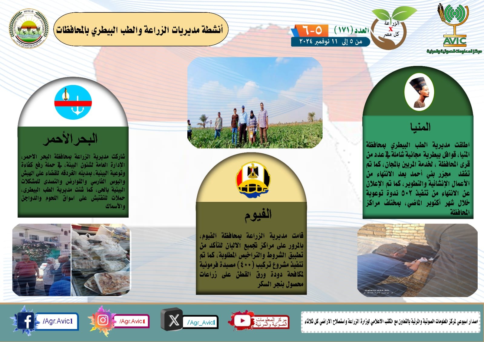 جهود مديريات الزراعة