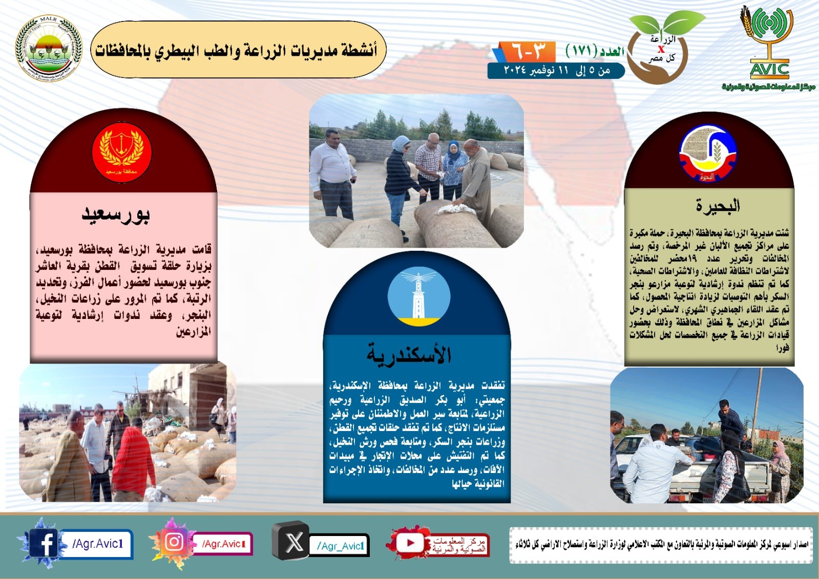 جهود مديريات الزراعة