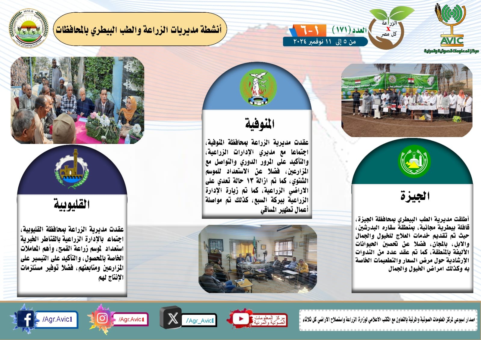 جهود مديريات الزراعة