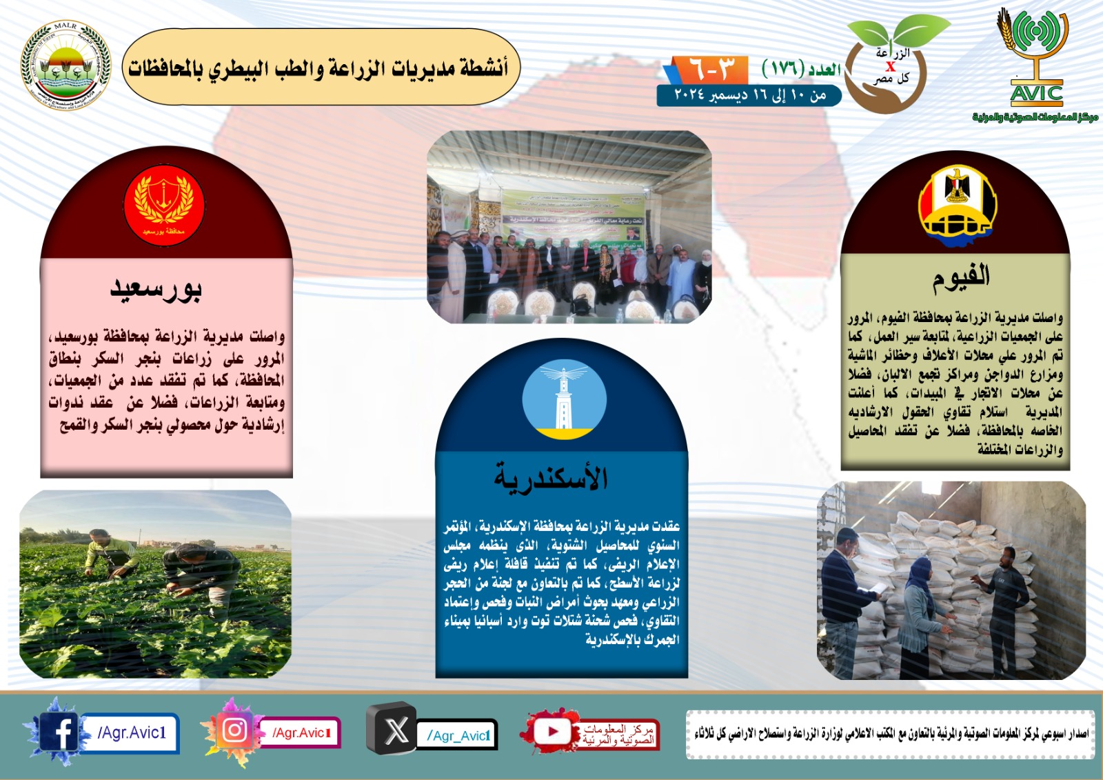 جهود مديريات الزراعة