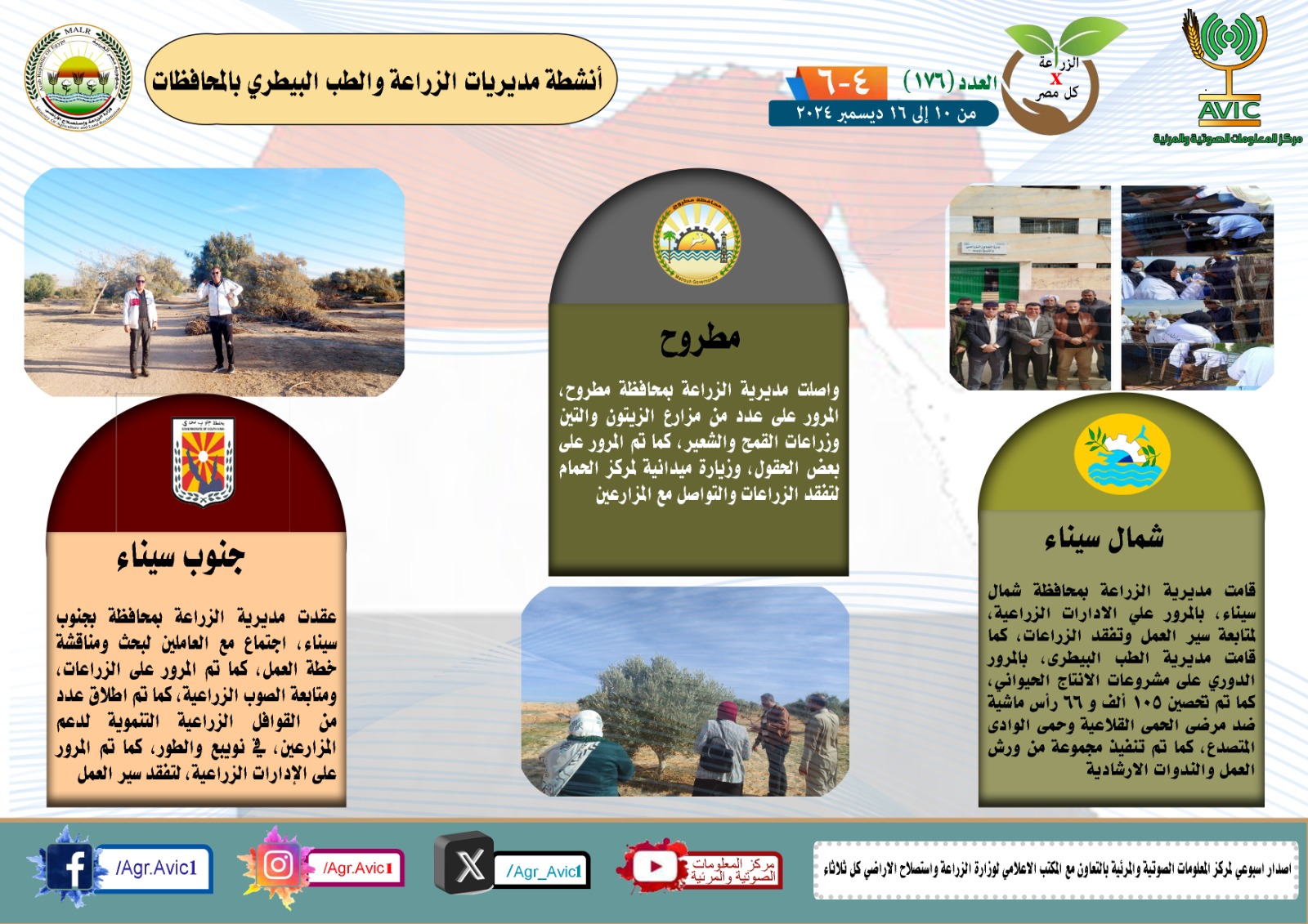 جهود مديريات الزراعة