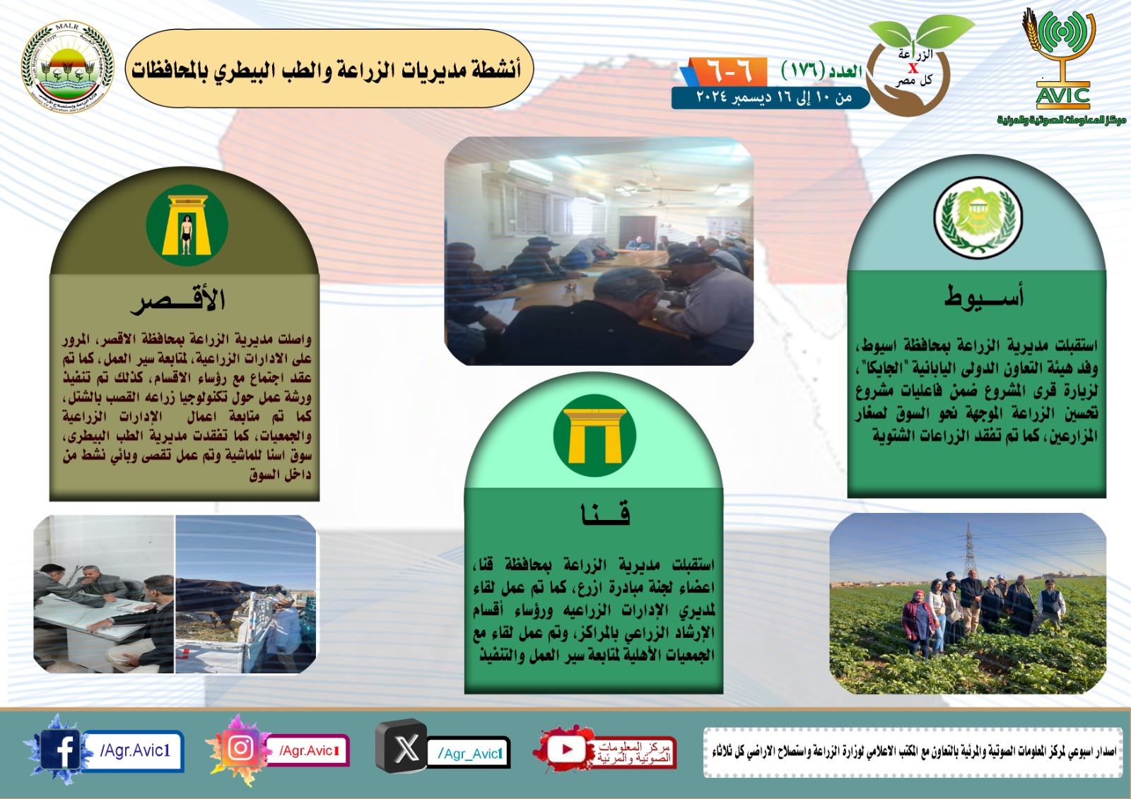 جهود مديريات الزراعة