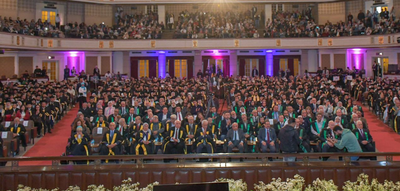 خلال احتفالية تخريج دفعةهندسة 2024