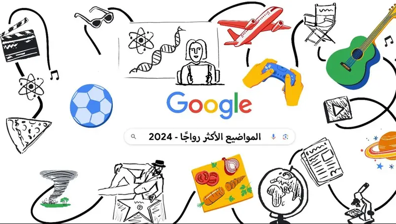 الموضوعات الاكثر بحثا في 2024