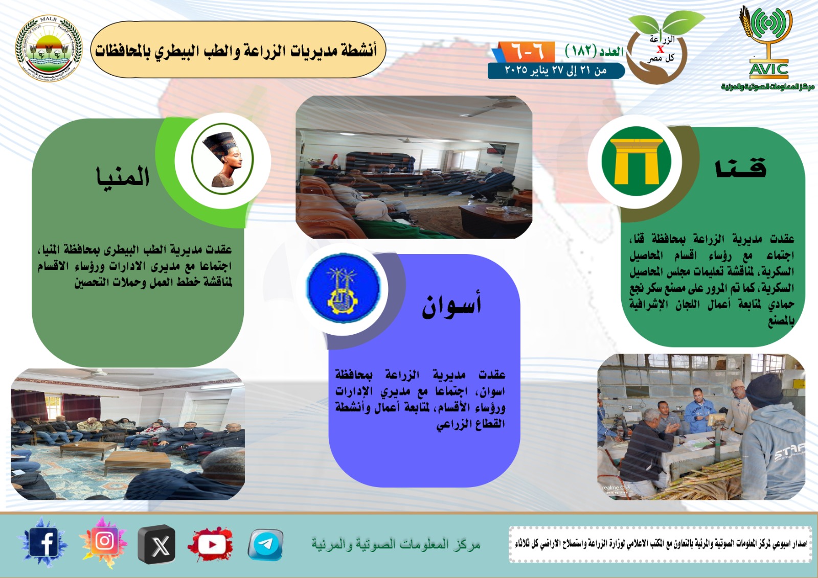 مديريات الزراعة