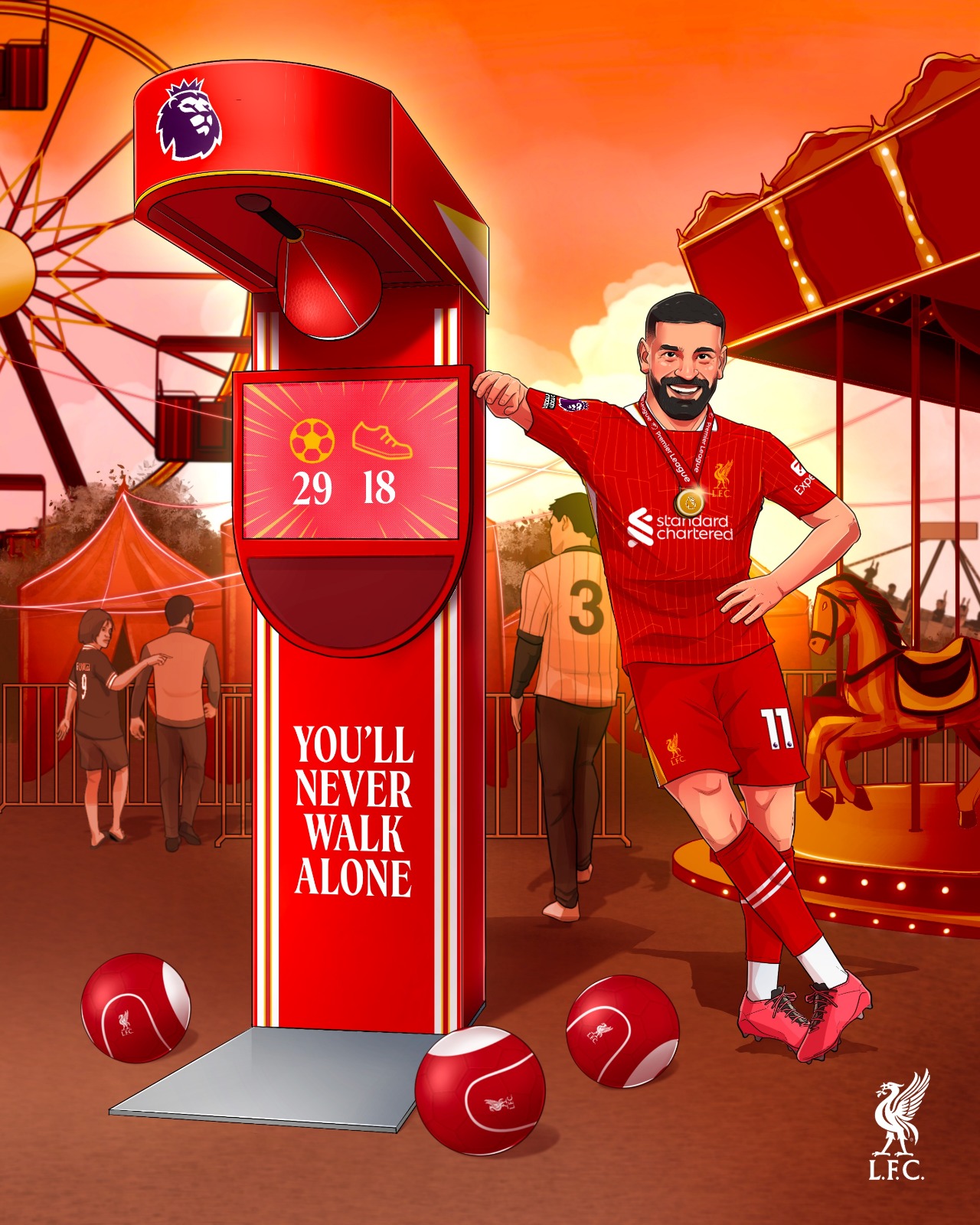 «محمد صلاح» ملك الأرقام القياسية