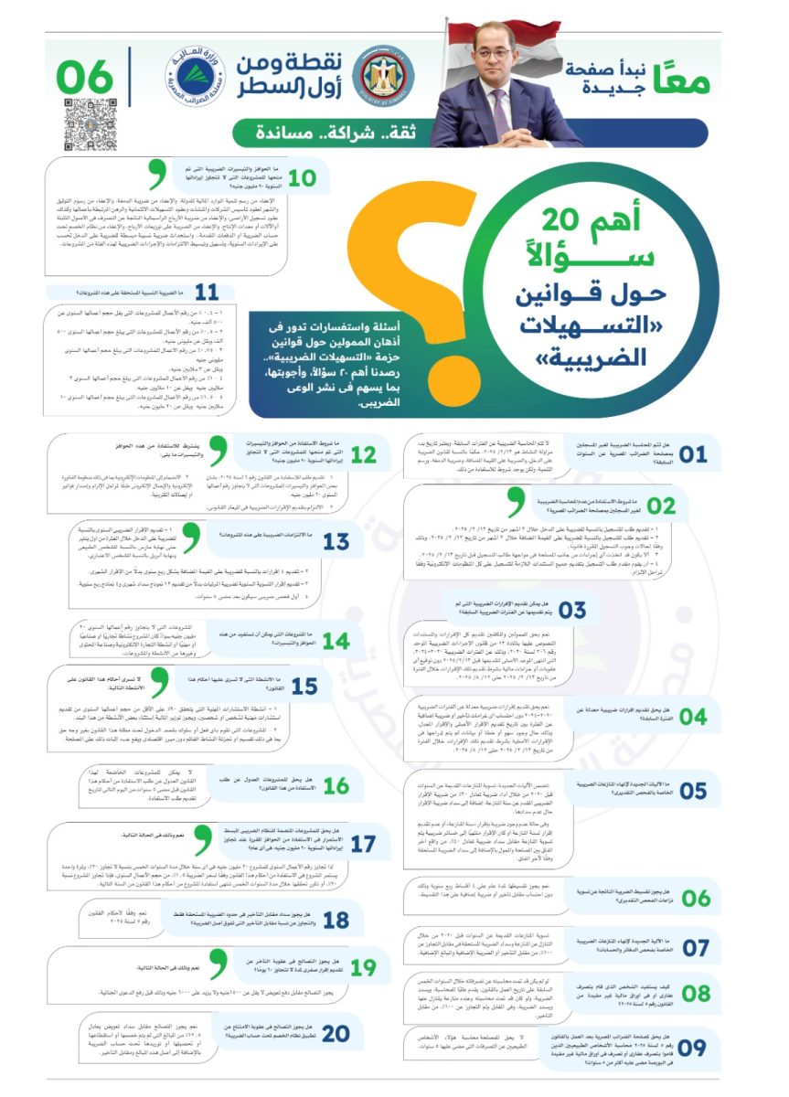 لغير المسجلين بالمنظومة .. هل تتم المحاسبة الضريبية عن الفترات السابقة؟ 