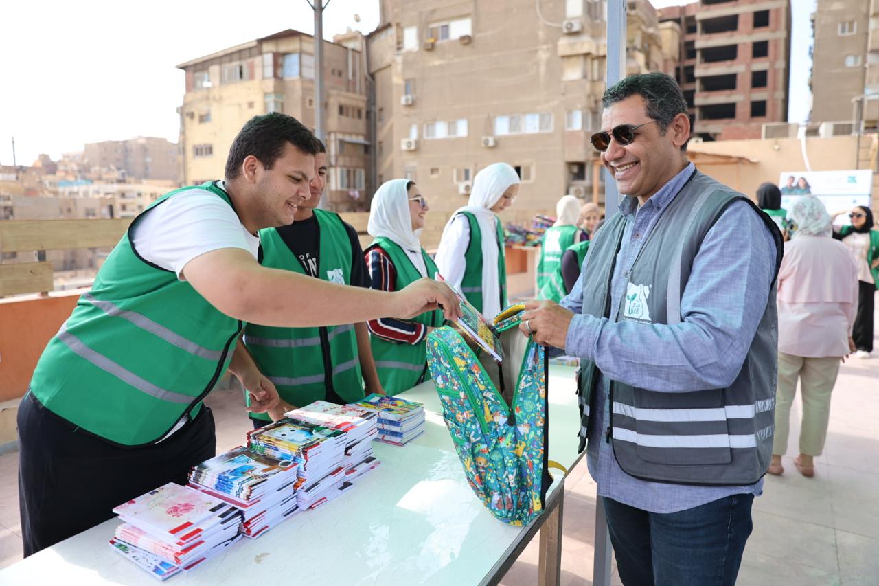 تعبئة شنط المدارس